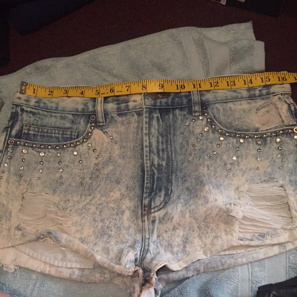 Forever 21 denim shorts cut-offs